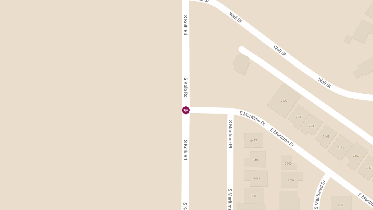 Crash with Injuries at S Kolb Rd & E Maritime Dr