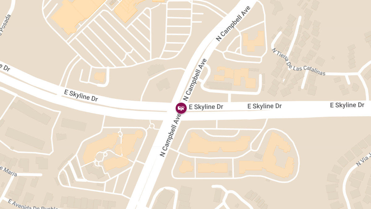 Crash with Injuries at Tanque Verde Rd & Sabino Canyon Rd