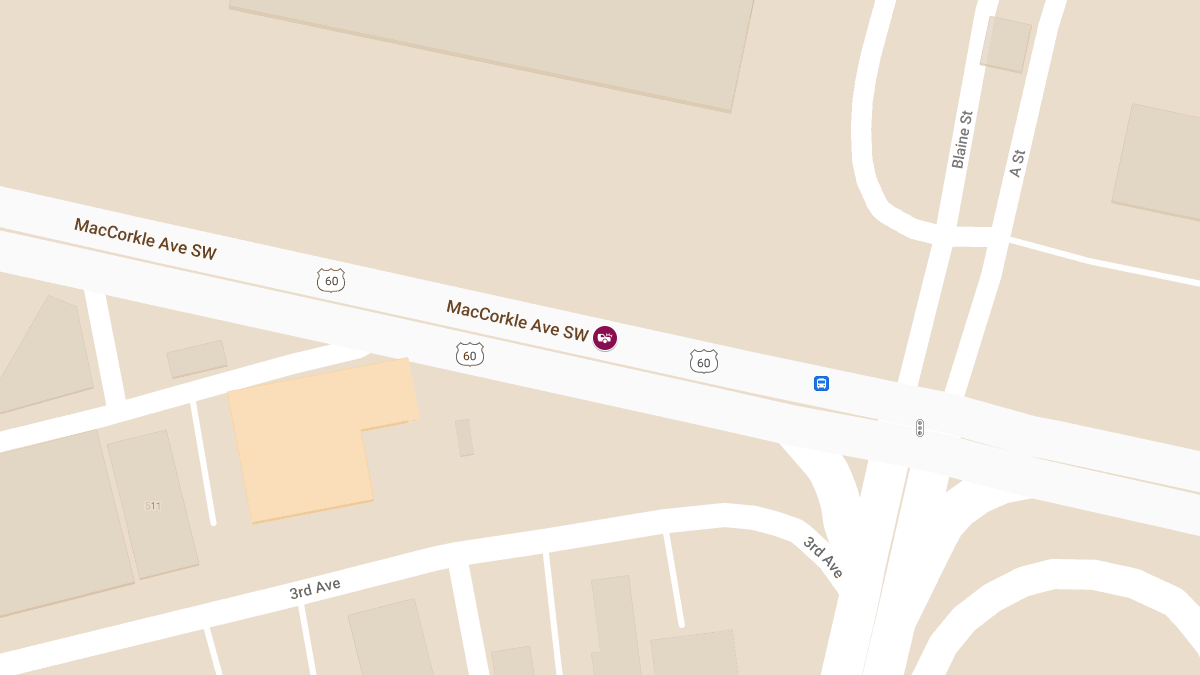 Crash with Injuries on 10 MacCorkle Ave