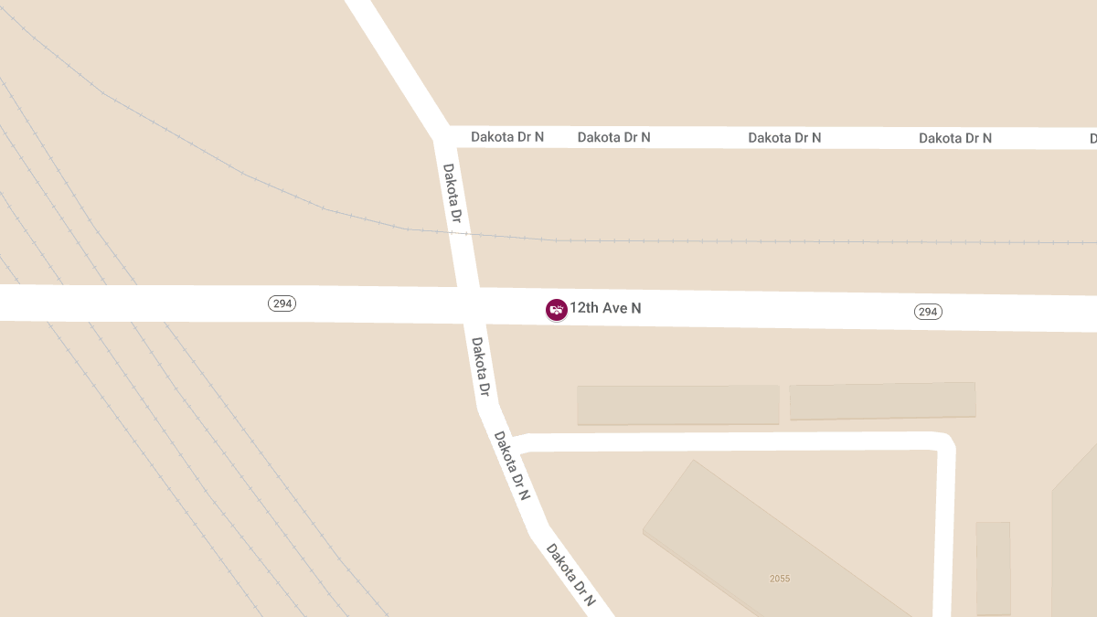 Crash with Injuries on 12th Ave N
