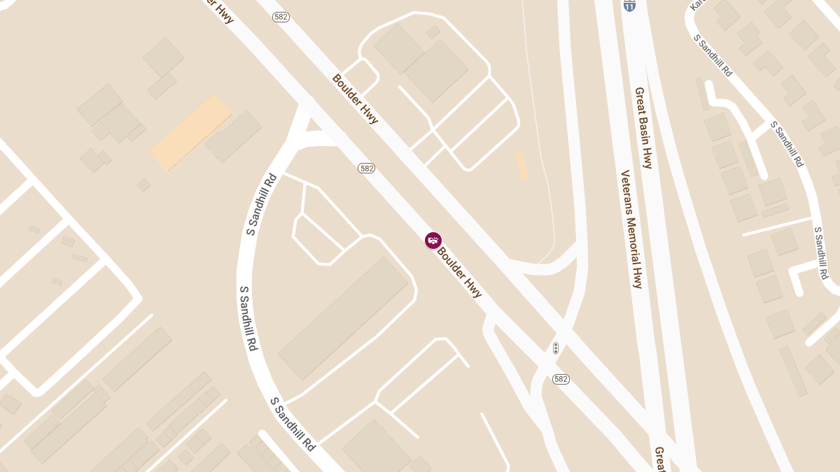 Crash with Injuries on Boulder Hwy NB