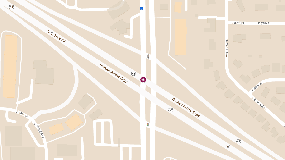Crash with Injuries on Broken Arrow Expressway at Memorial Dr Causes Major Delays