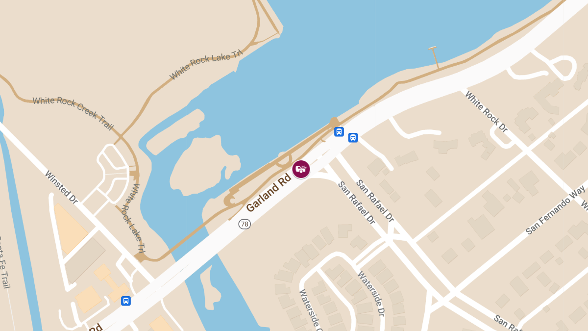 Crash with Injuries on Garland Rd in Lakewood