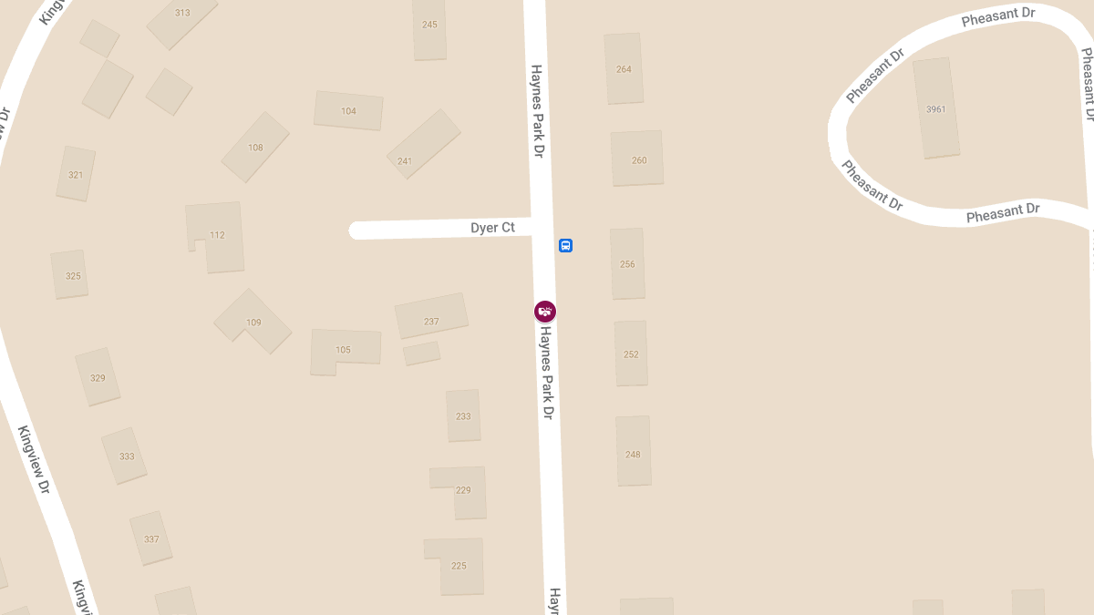 Crash with Injuries on Haynes Park Dr
