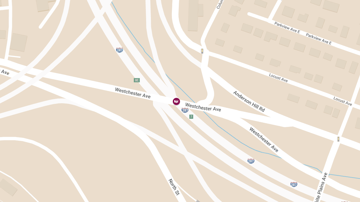 Crash with Injuries on I-287 EB at Westchester Ave