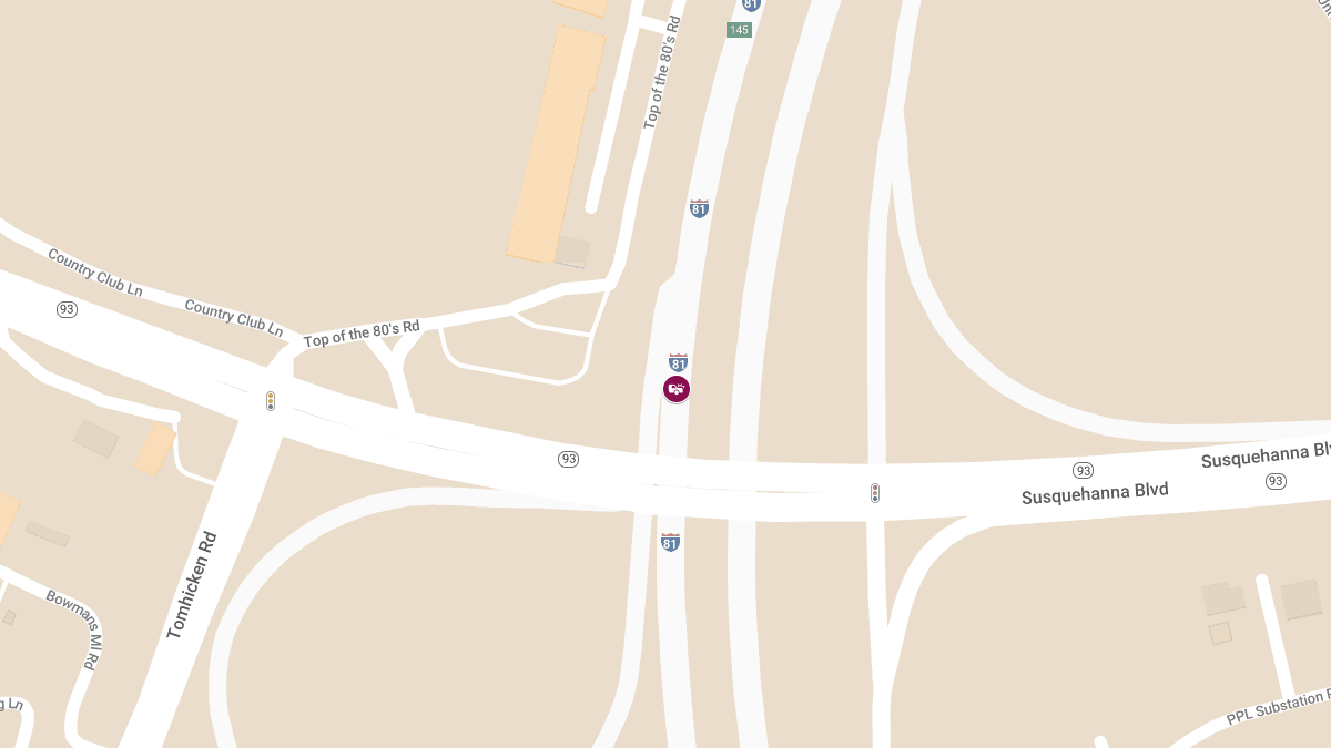 Crash with Injuries on I-81 NB at Exit 141 On-Ramp
