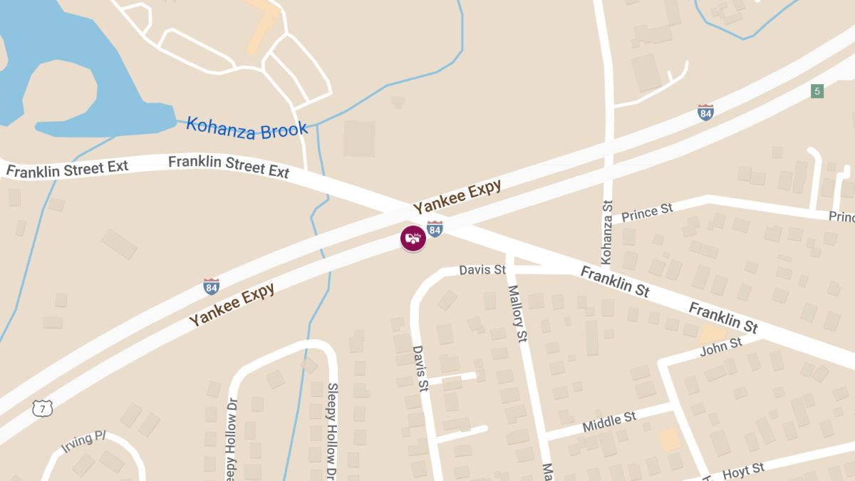 Crash with Injuries on I-84 EB at MM 38.3