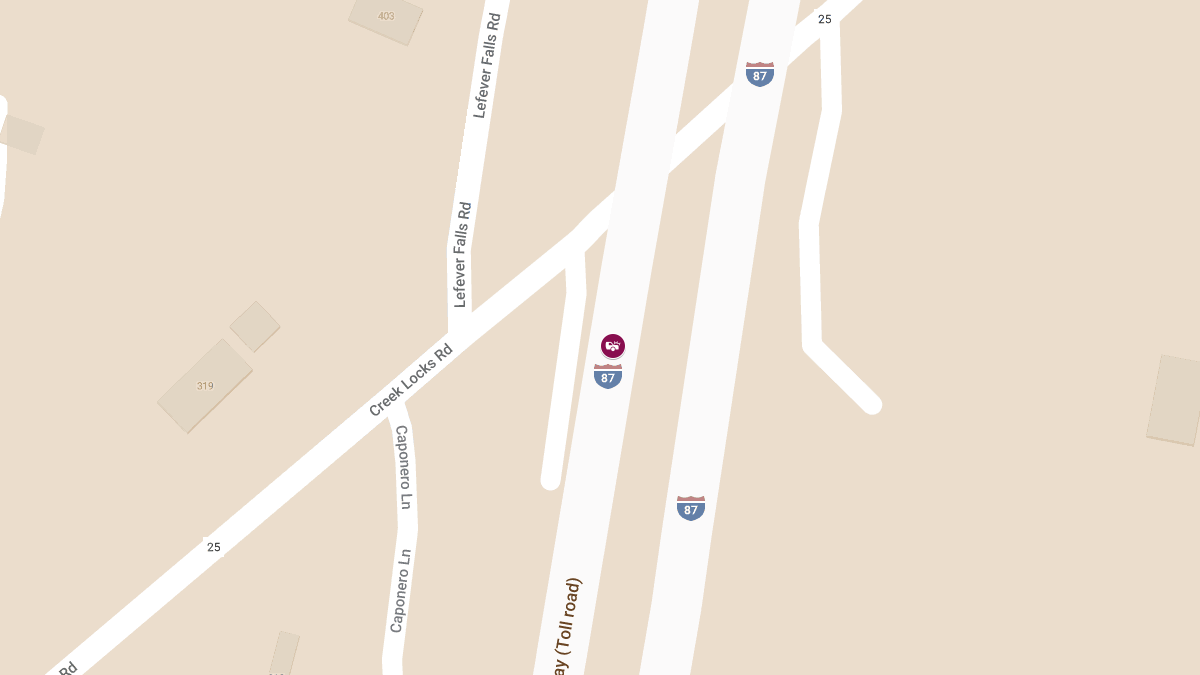 Crash with Injuries on I-87 Northbound Near Exit 19 in Kingston