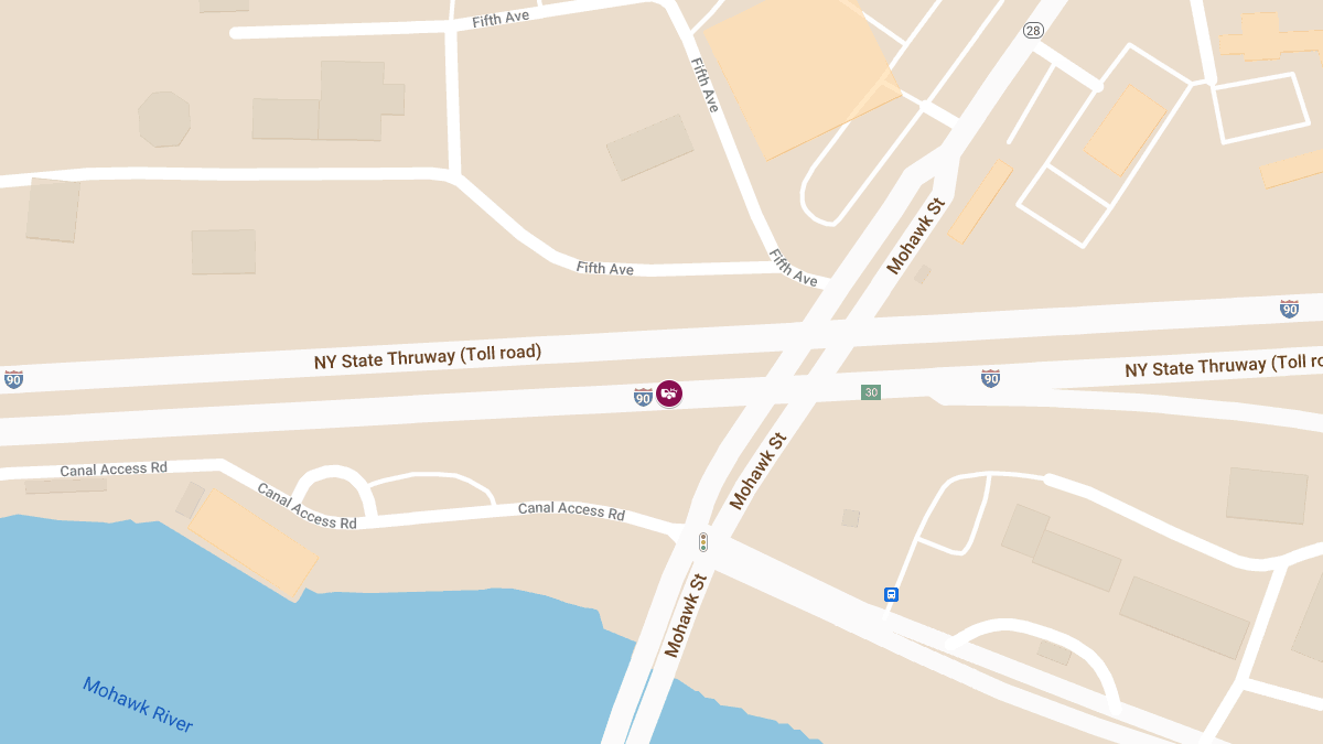 Crash with Injuries on I-90 Near Exit 30