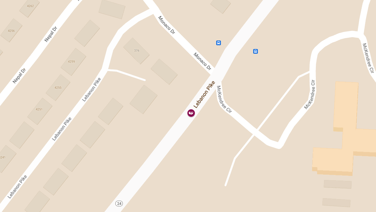 Crash with Injuries on Lebanon Pike