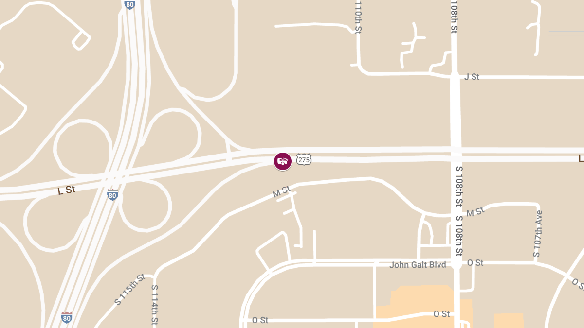 Crash with Injuries on NB Hwy 75 Near Chandler