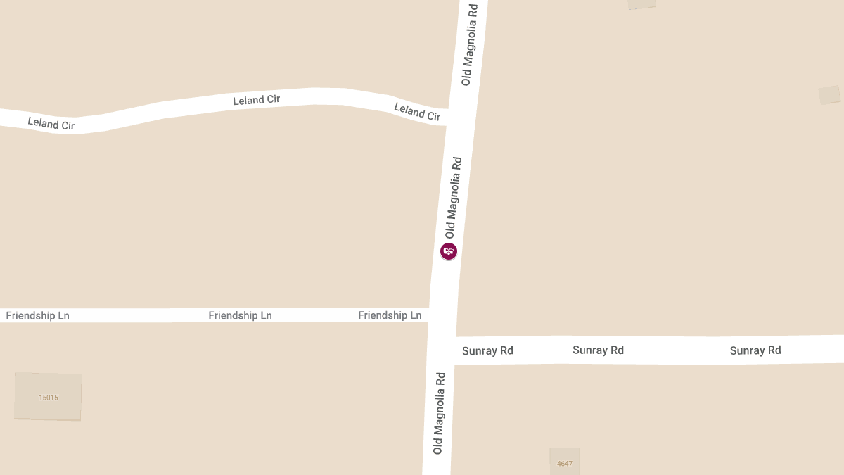 Crash with Injuries on Old Magnolia Rd