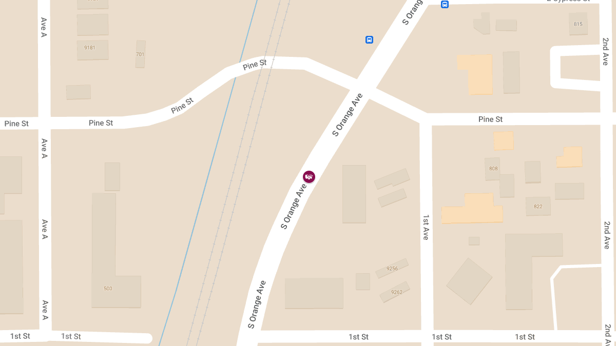 Crash with Injuries on S Orange Ave in Pineloch