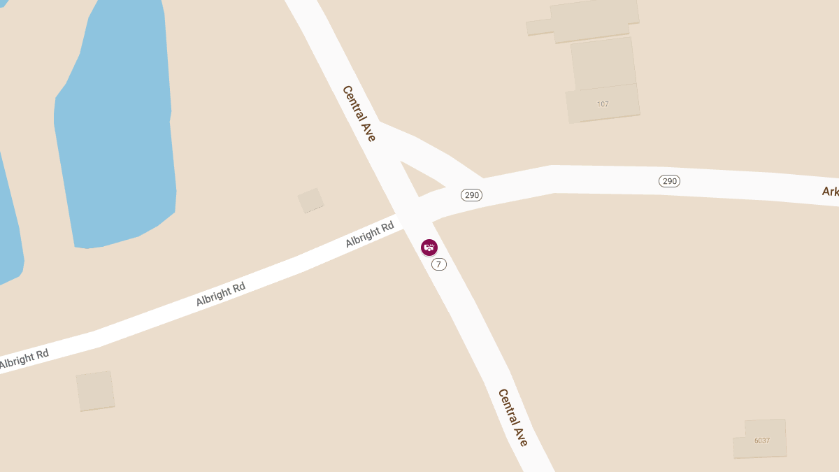Crash with Injuries on SB State Highway 7 Near State Highway 290