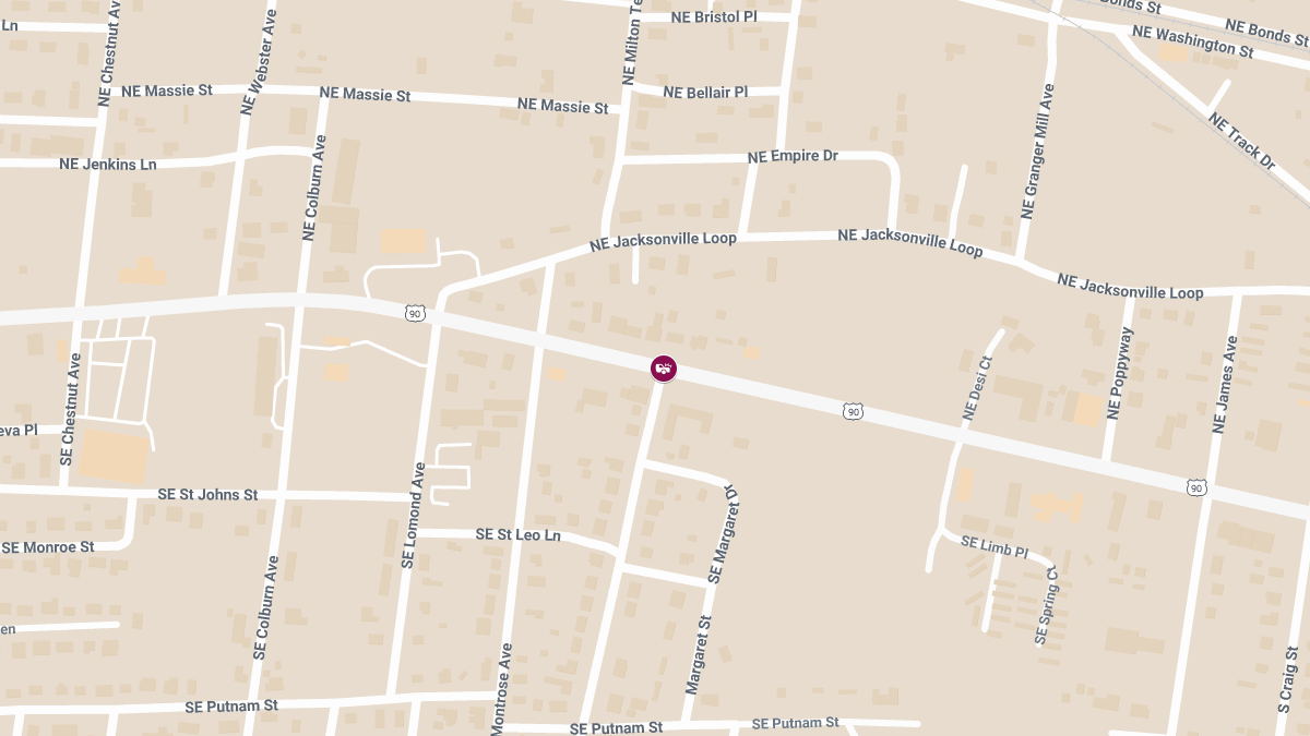 Crash with Injuries on US-90 at SE Eloise Ave Causes Roadblocks