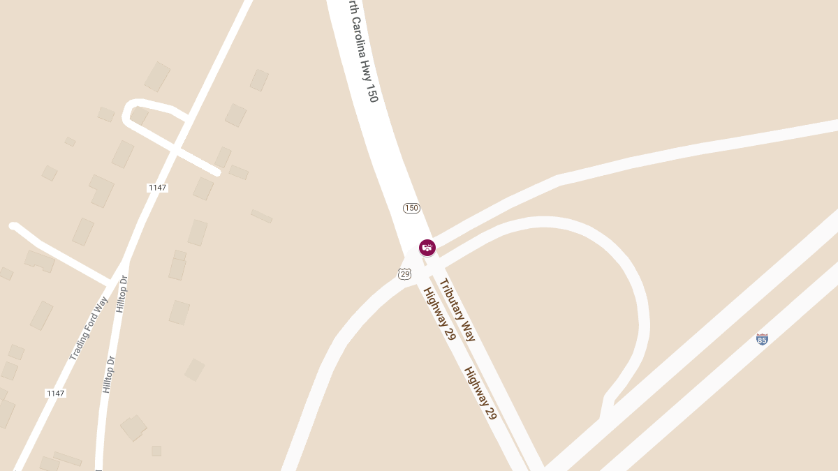Crash with Injuries on US Route 29 at Highway 150