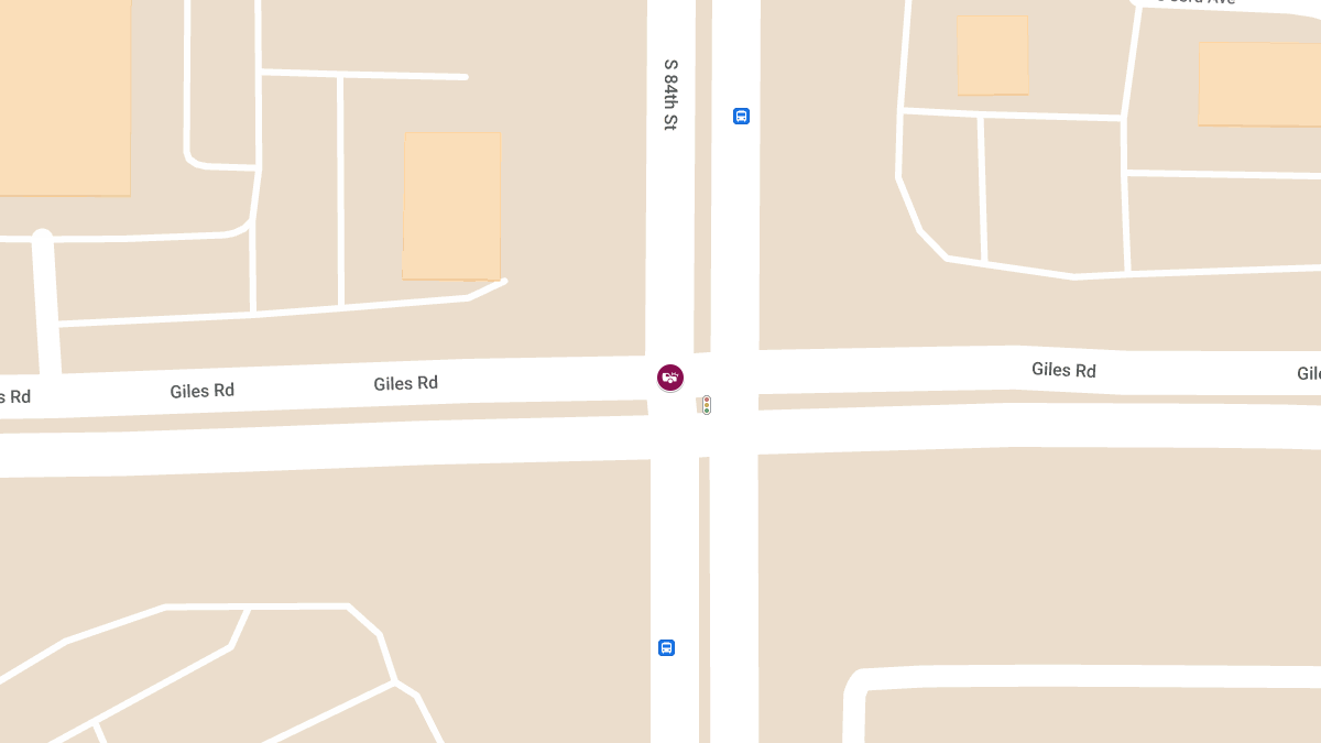 Sarpy County, NE – Crash with Injury at 84th St & Giles Rd, Road Closures Reported