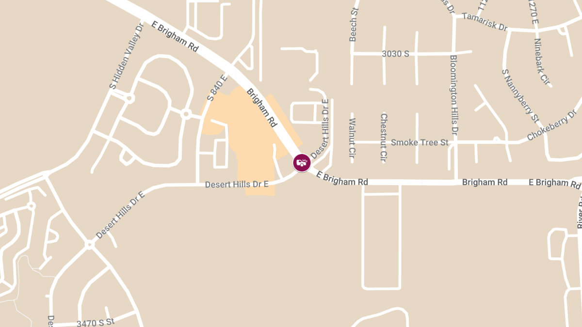 Crash with Possible Injuries at Brigham Rd & Thunder Dr