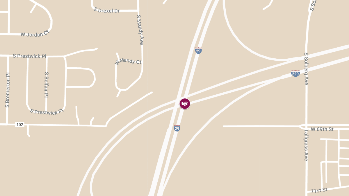 rashes with Injuries on I-29 & I-229 Due to Icy Rds