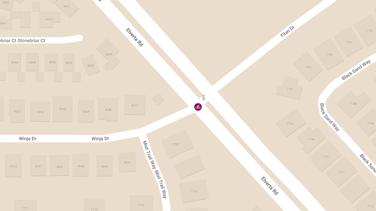 Cyclist Injured in Car-Bike Collision at Elverta Rd & Winje Dr