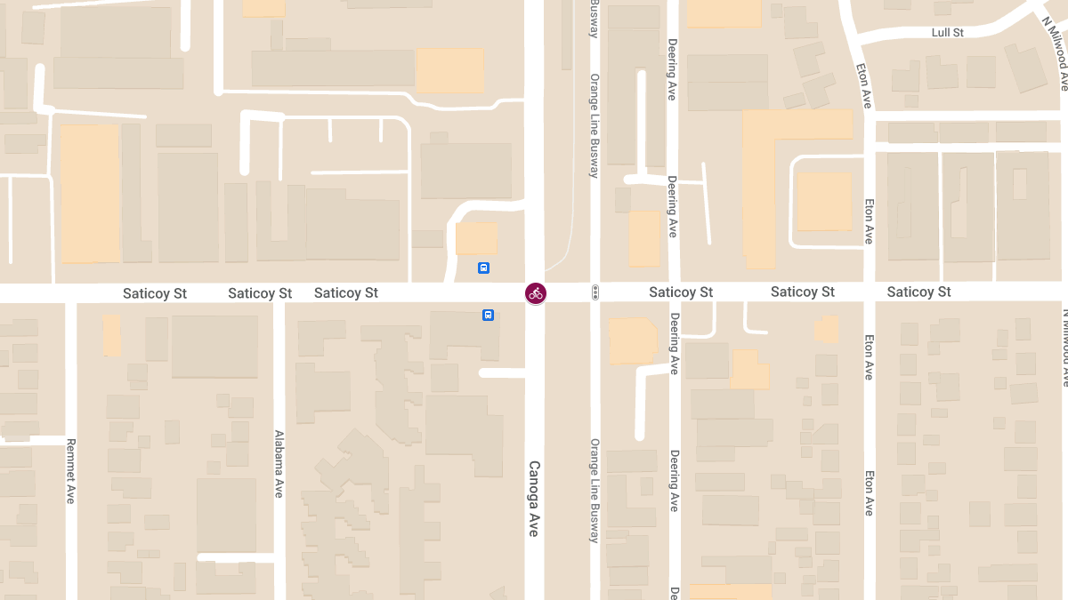 Cyclist Injured in Car Crash at Saticoy St & Canoga Ave