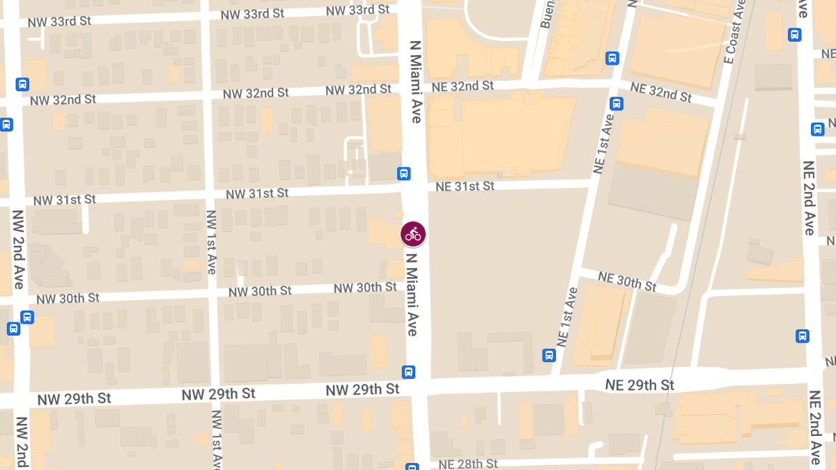 Cyclist Injured in Crash at 2900 N Miami Ave