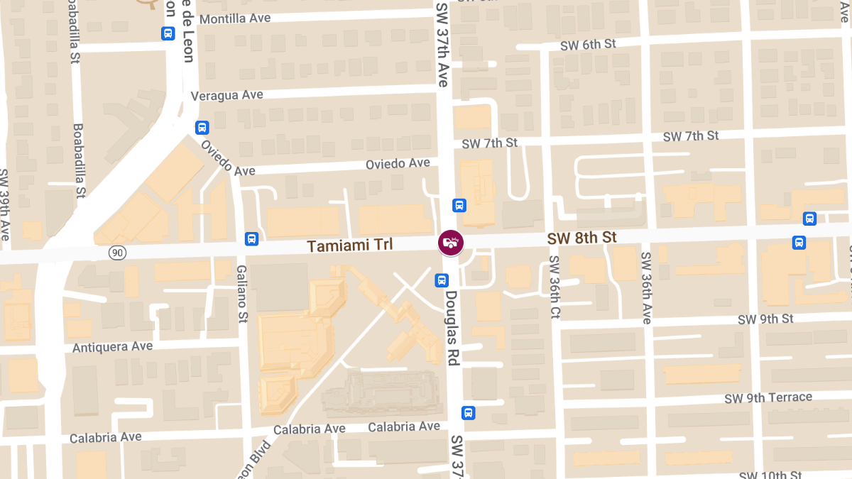 Cyclist Injured in Crash at SW 37th Ave & SW 8th St