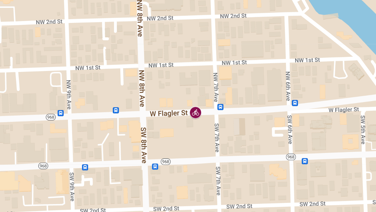 Cyclist and Child Injured in Crash at 943 W Flagler St
