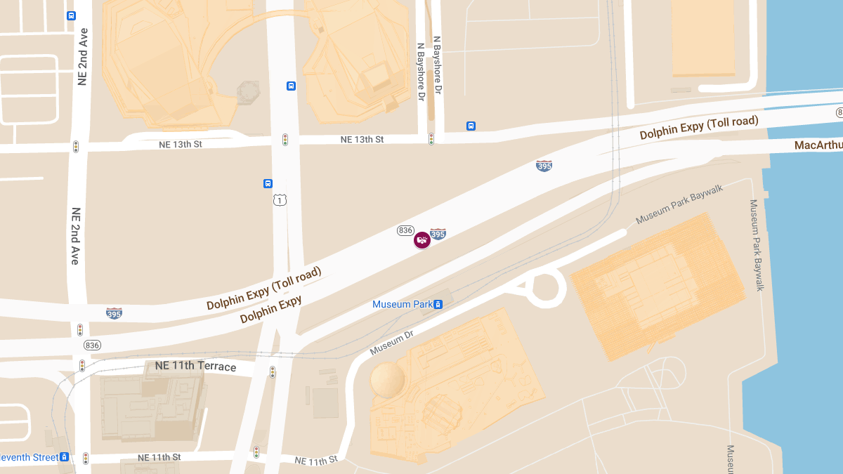 DUI Crash on I-395 Near MacArthur Causeway Injures Two, One Arrested