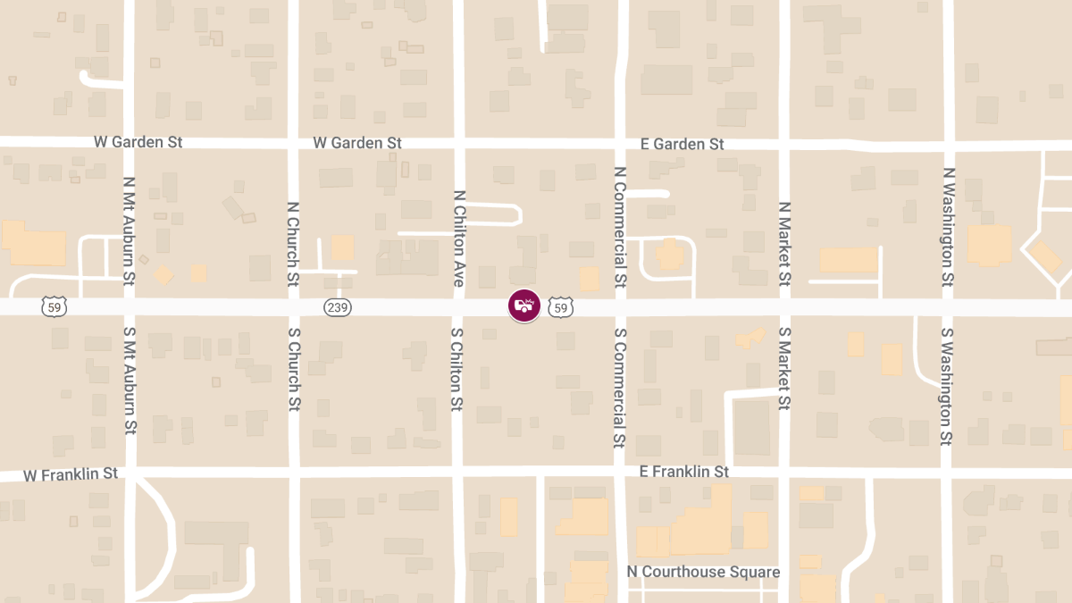 Driver Seriously Injured in Crash on U.S. Highway 59