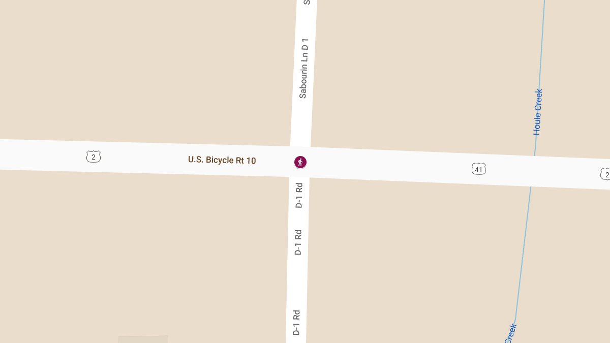 Elderly Pedestrian Seriously Injured in Crash at US-2 & 41 and Sabourin Ln