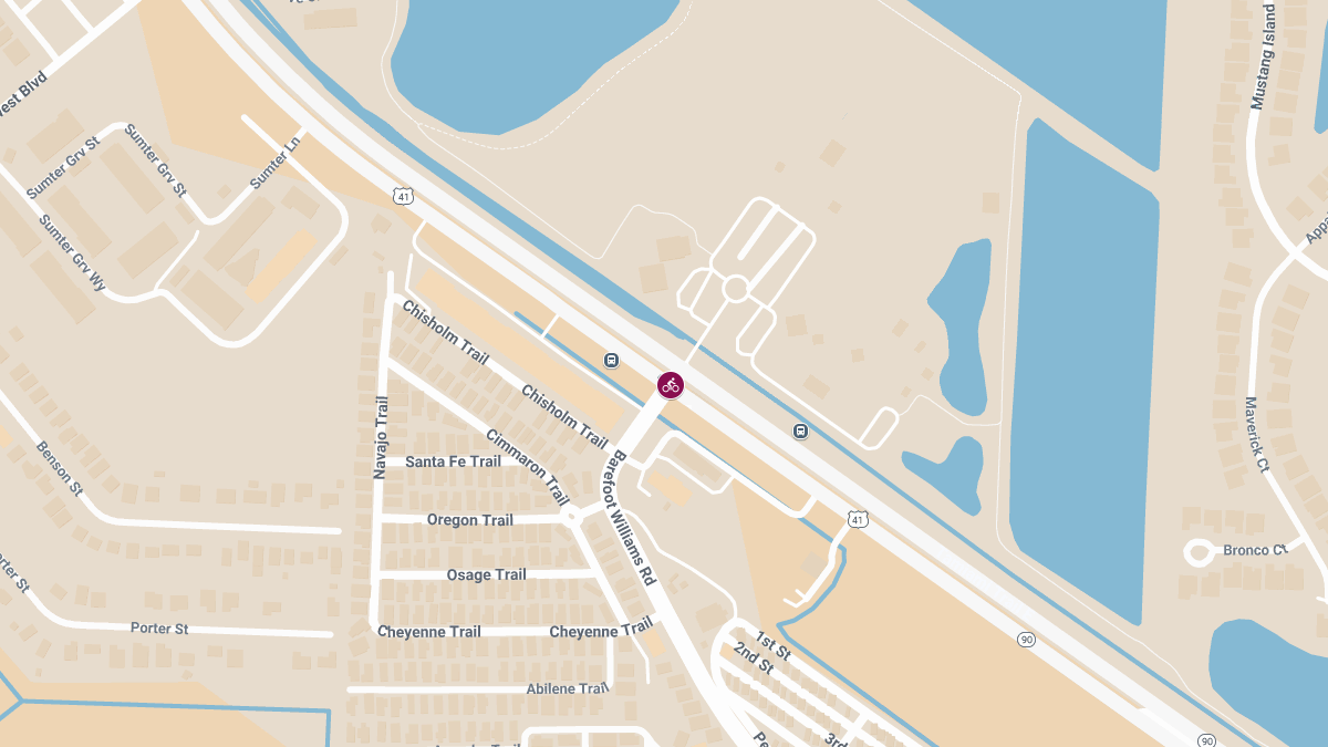 Elderly Woman Seriously Injured in Tricycle Crash at Barefoot Williams Rd & Tamiami Trl E