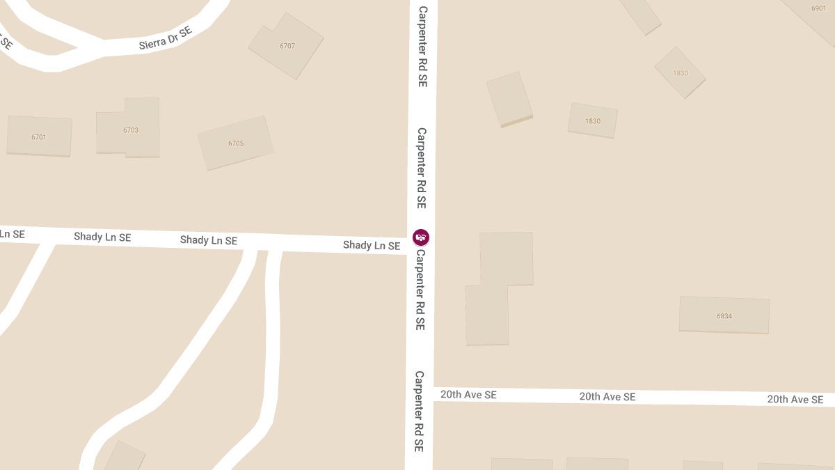 Emergency Crews Respond to Crash with Injuries on Carpenter Rd at Shady Lane