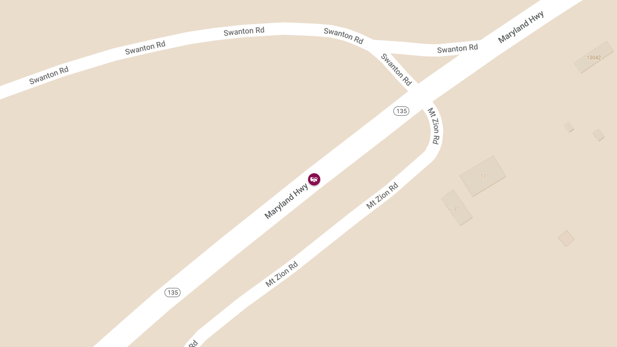 Entrapment Reported in Auto Accident on Maryland Hwy