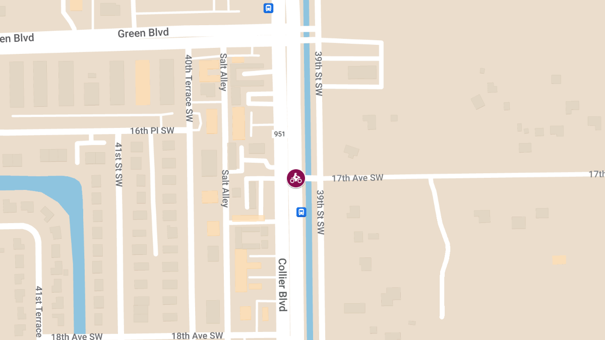 Fatal Bicycle Crash on Collier Blvd at 17th Ave SW