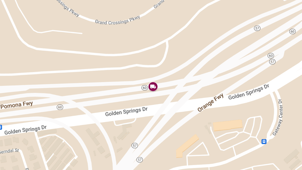 Fatal Big Rig Crash on SR-60 E Near SR-57