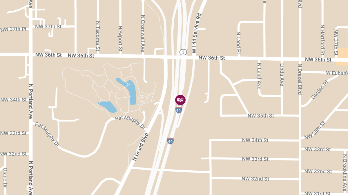 Fatal Collision on I-44 Near NW 36th St