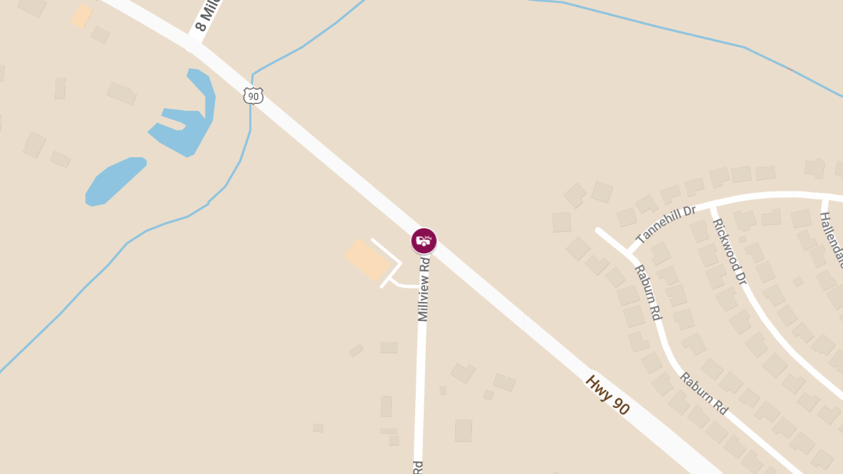 Fatal Crash Blocks Traffic at Millview Rd & Mobile Hwy
