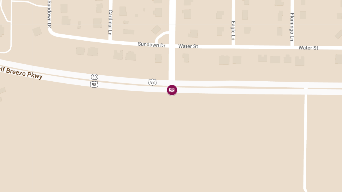 Fatal Crash Closes All Lanes on Navarre Pkwy at Edgewood Dr