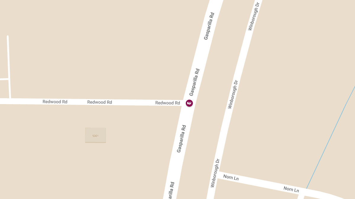 Fatal Crash Closes Gasparilla Rd at Redwood Rd