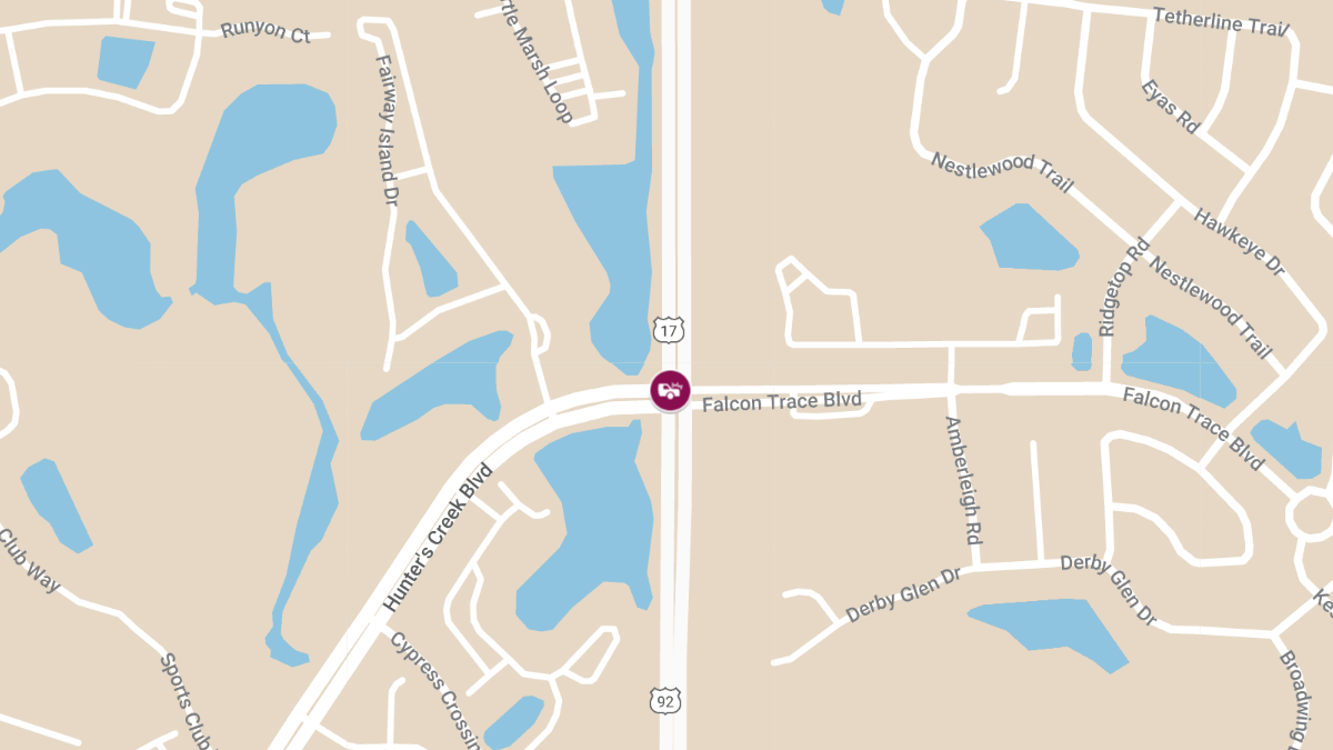 Fatal Crash Closes Intersection at Orange Blossom Trail and Hunters Creek Blvd