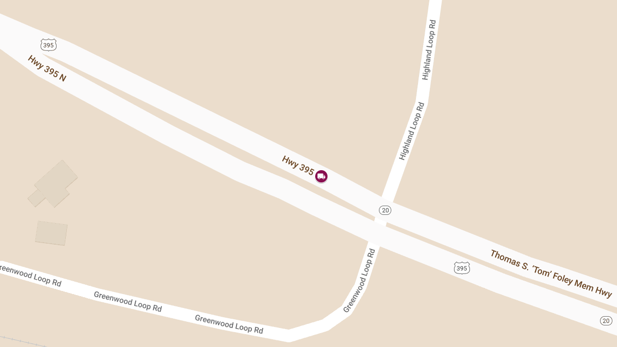 Fatal Crash Involving Semi-Truck and Car on U.S. Hwy 395