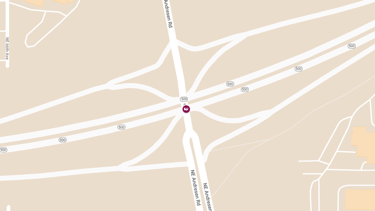 Fatal Crash Reported on SR-500 Eastbound at Andresen Rd