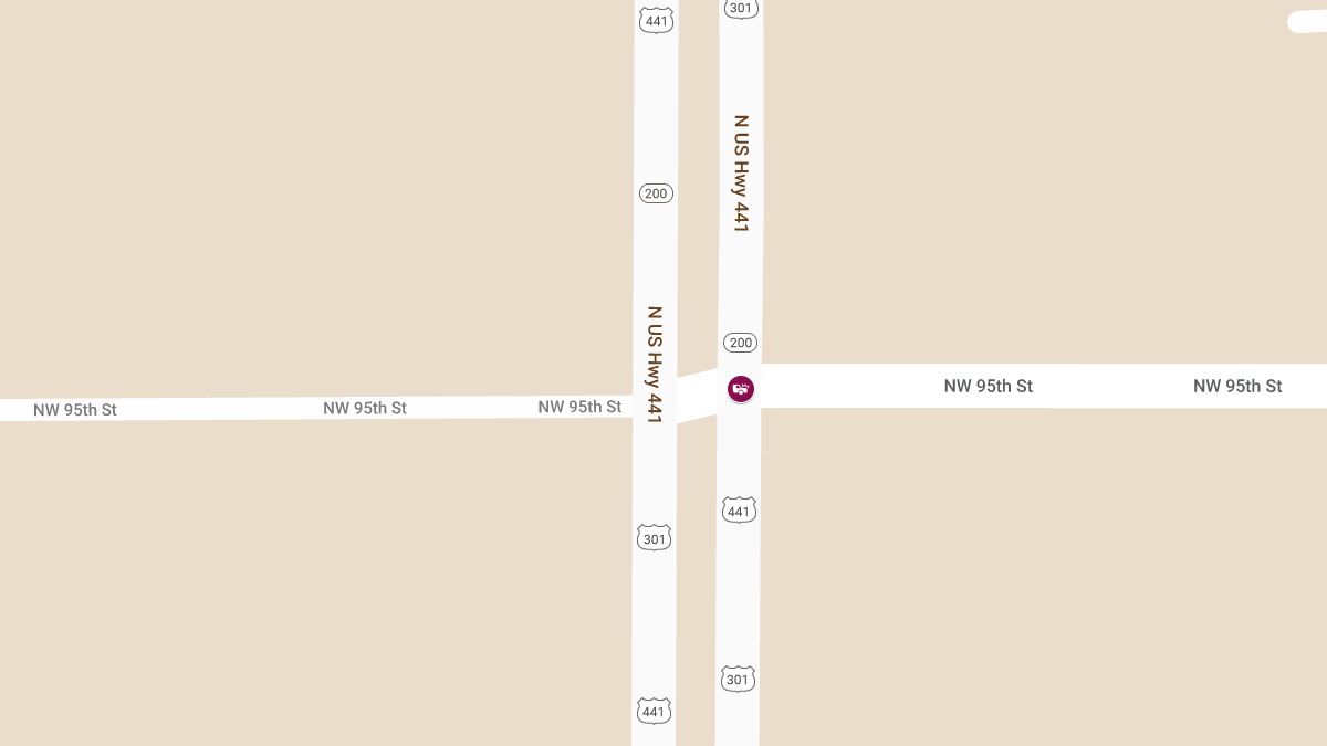 Fatal Crash Reported on US-301 at NW 95th St