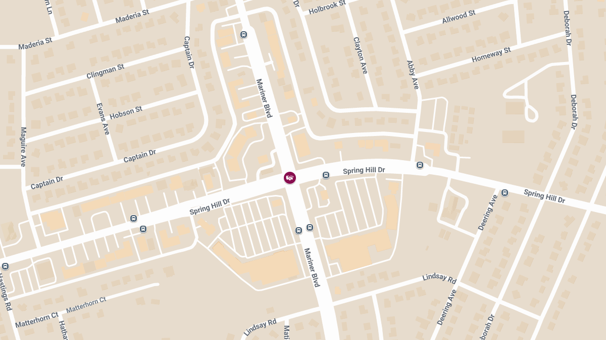 Fatal Crash at Mariner Blvd & Spring Hill Dr Causes Roadblock