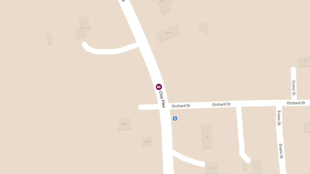 Fatal Crash on Clay Pike Near Orchard Dr