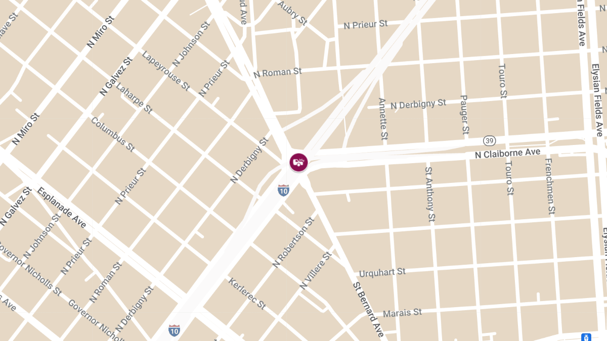 Fatal Crash on I-10 On-Ramp at N. Claiborne Ave