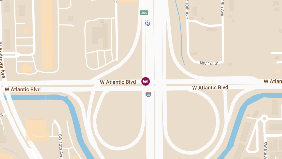 Fatal Crash on I-95 NB at Atlantic Blvd Entrance Ramp