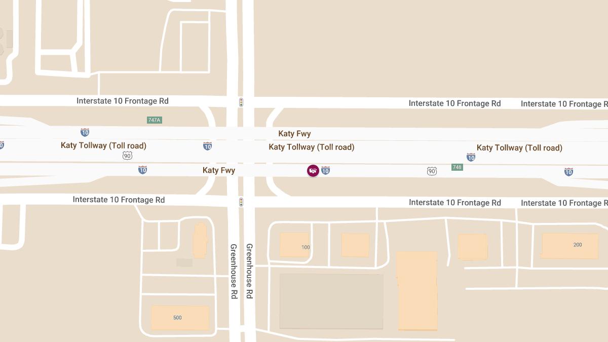 Fatal Crash on W IH 10 Fwy Near Greenhouse Exit