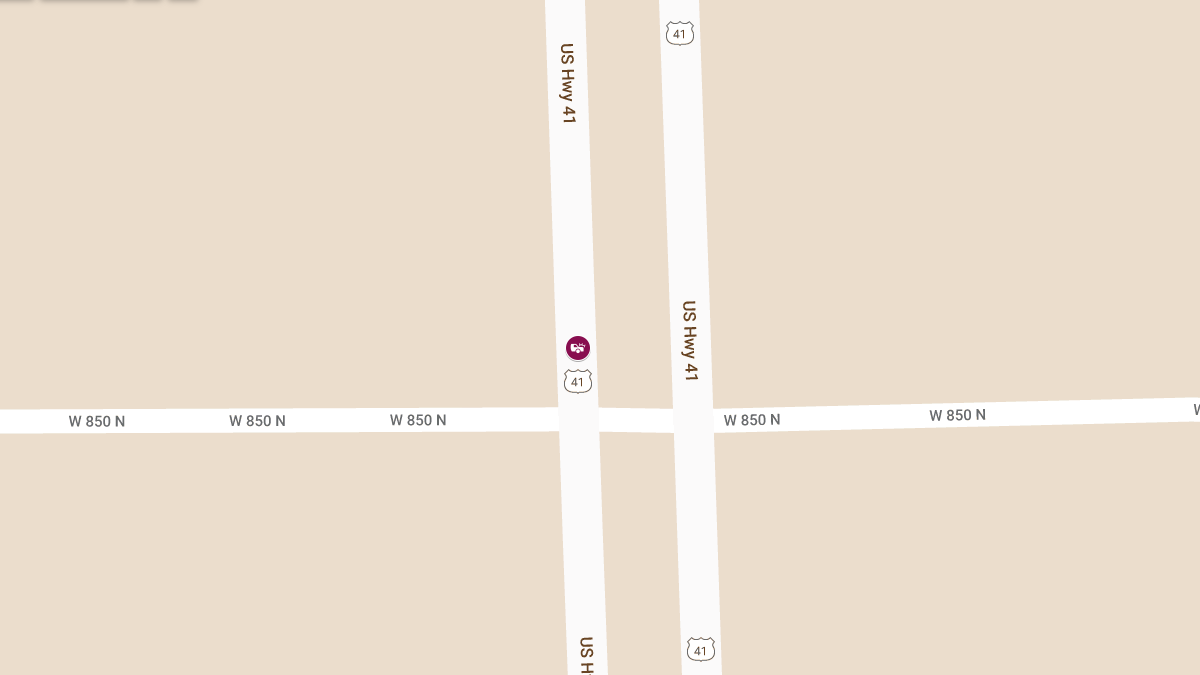 Fatal Head-On Collision on US 41 Near County Rd 850 N